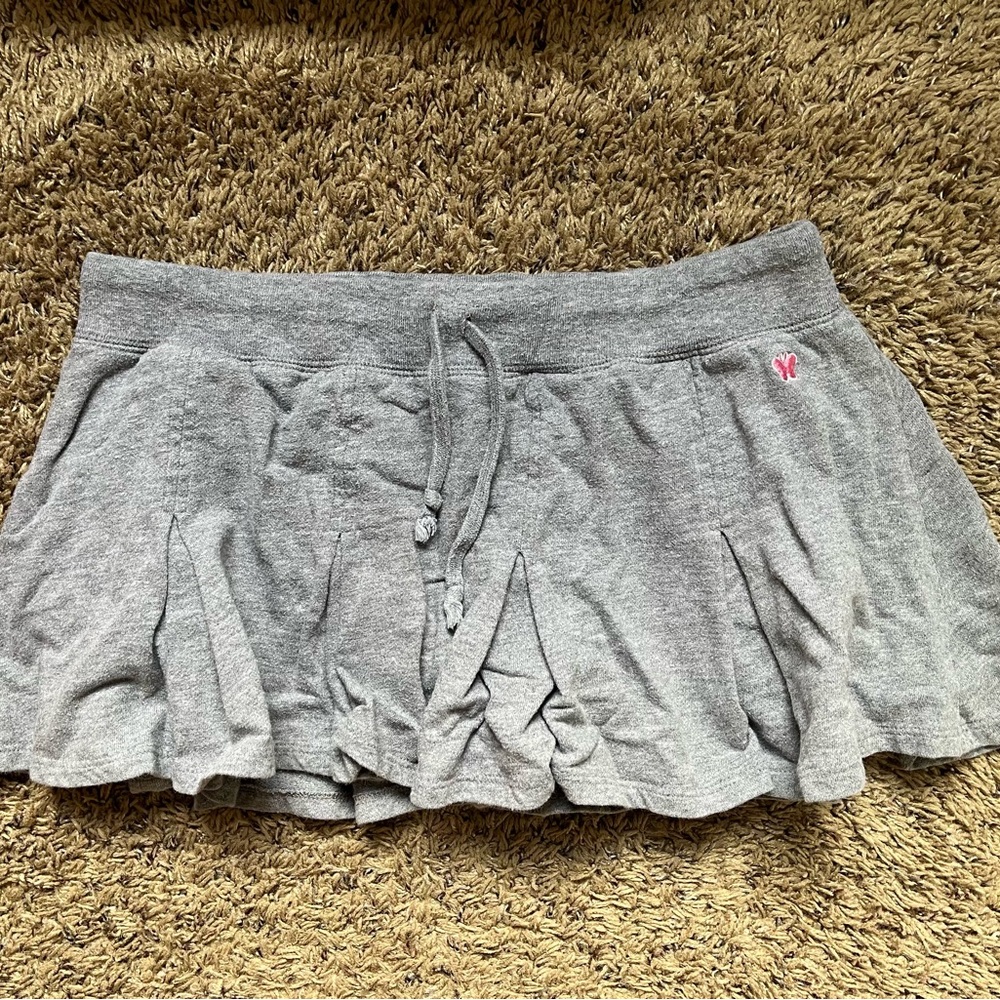 Aeropostale Medium Gray Skort Y2K